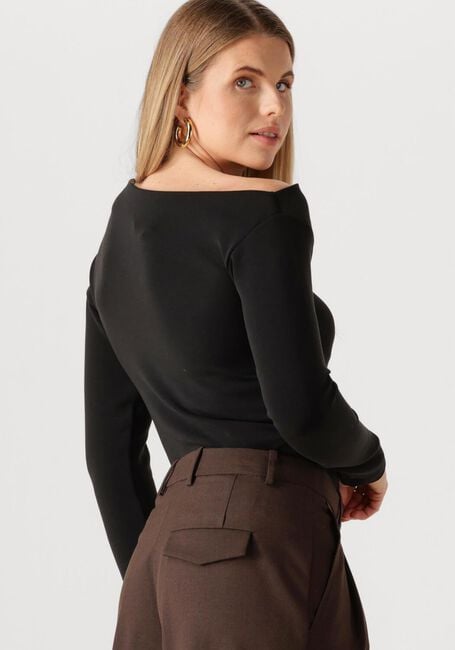 SELECTED WOMEN Haut SLFTENNY LS DRAPED TOP en noir - large