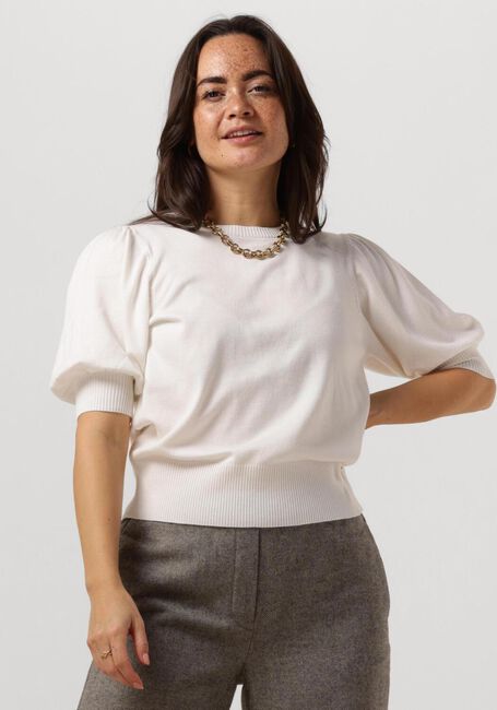 MINUS Haut LIVA KNIT TEE Blanc - large
