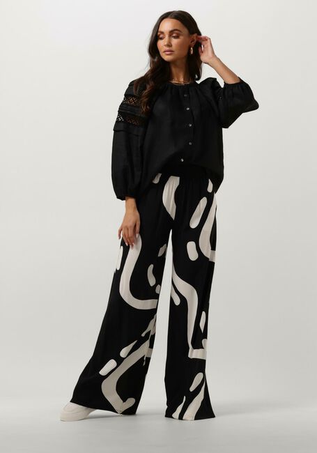 Zwarte CAROLINE BISS Pantalon 1558/19 - large