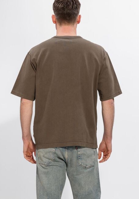 Bruine LEVI'S T-shirt HEAVYWEIGHT LOOSE TEE - large