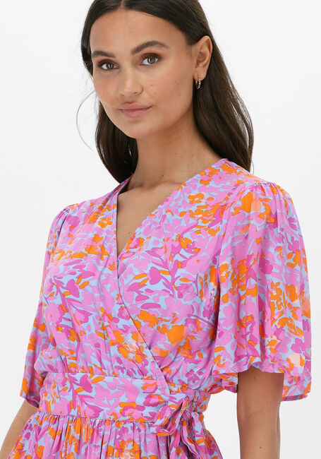 Y.A.S. Mini robe YASOPTIMO 2/4 WRAP DRESS S. en violet - large