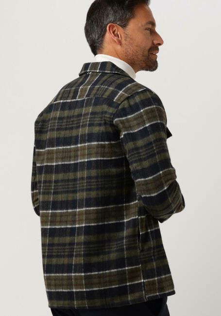 BUTCHER OF BLUE Surchemise SATURN MK.2 CHECK OVERSHIRT en vert - large
