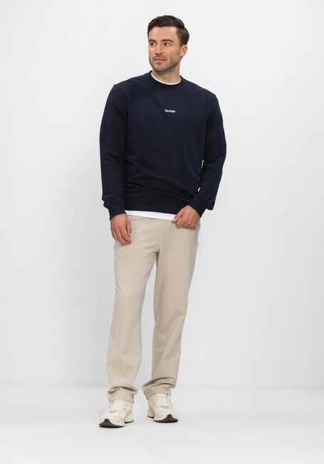 PURE PATH Chandail TRIO OF FLOWERS CREWNECK Bleu fonc&eacute; - large