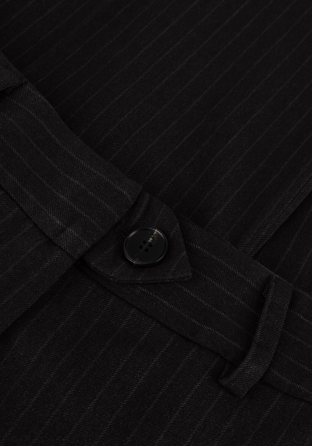 CO'COUTURE Pantalon IDA PIN WIDE PANT Gris fonc&eacute; - large