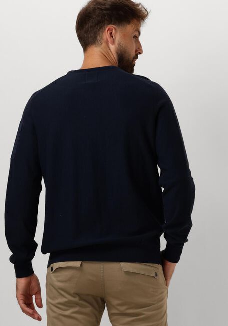Blauwe PME LEGEND Trui R-NECK AMERICAN CLASSIC BUCKLEY KNIT - large