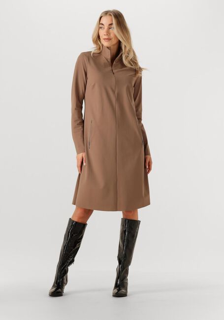 JAPAN TKY Robe midi TAMO en marron - large