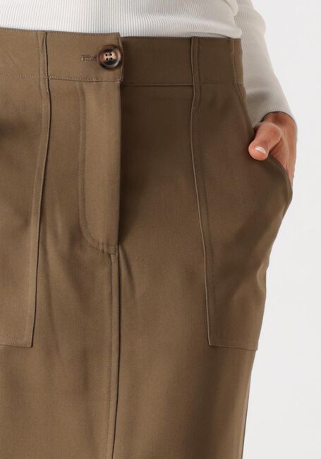 Y.A.S. Jupe maxi YASCAPPA HW ANKLE SKIRT en marron - large