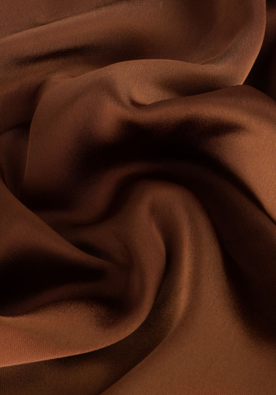 JOSH V Jupe midi IRENNE en marron - large