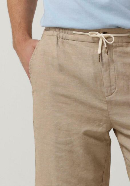 Zand SCOTCH & SODA Korte broek FAVE - COTTON/LINEN TWILL BERMUDA SHORT - large