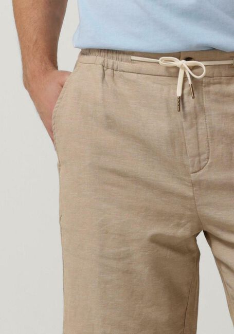 SCOTCH & SODA Pantalon courte FAVE - COTTON/LINEN TWILL BERMUDA SHORT Sable - large