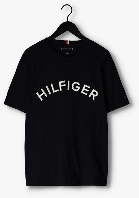 Donkerblauwe TOMMY HILFIGER T-shirt HILFIGER ARCHED TEE - large