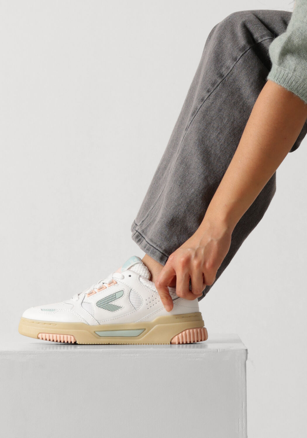 HUB Baskets basses THRILL en blanc - large