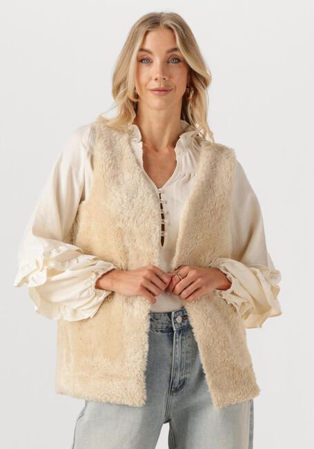 YDENCE Gilet GILET SASHA en beige - large