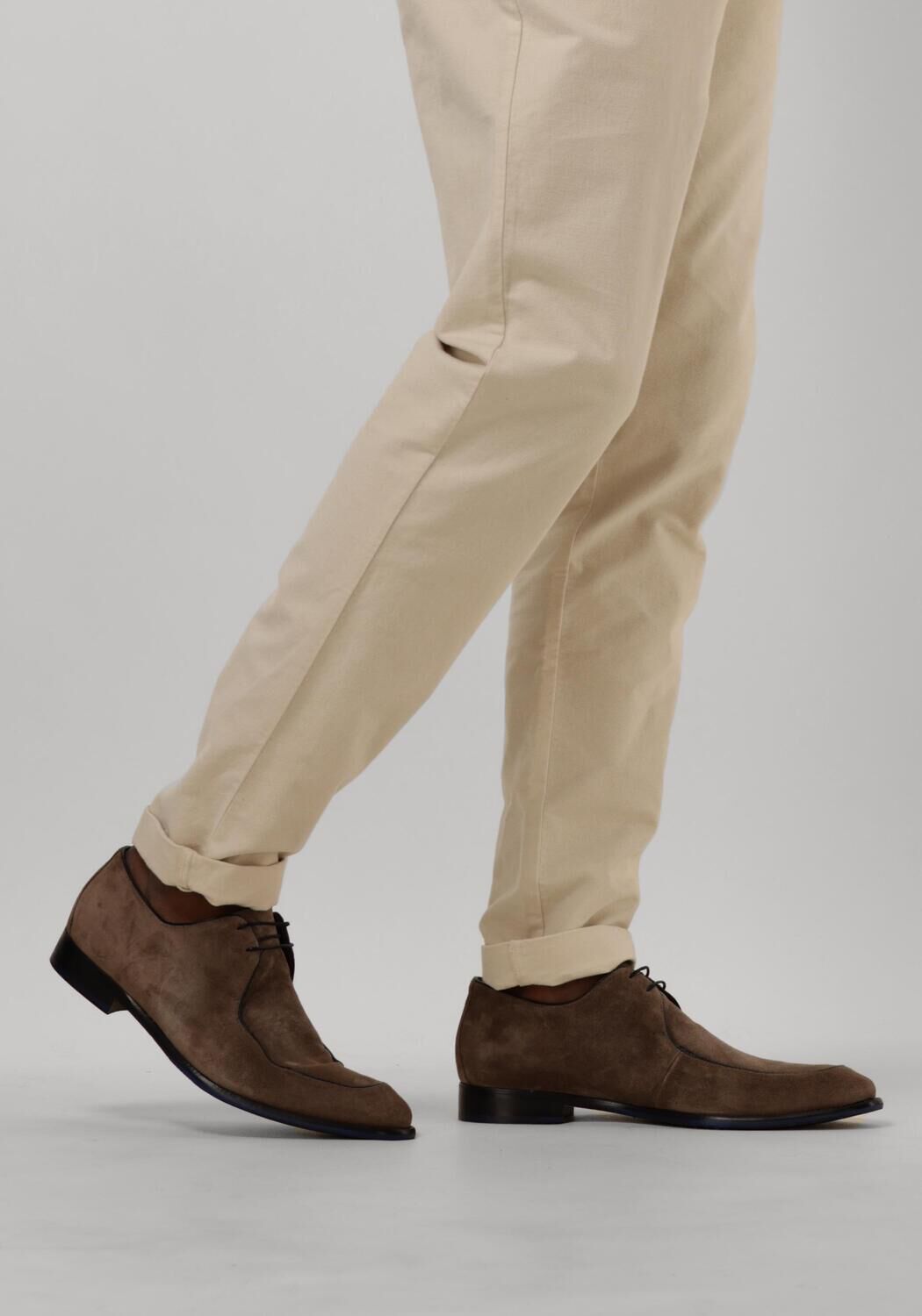 FLORIS VAN BOMMEL SFM-30325 DE STAPPER Richelieus en taupe - large