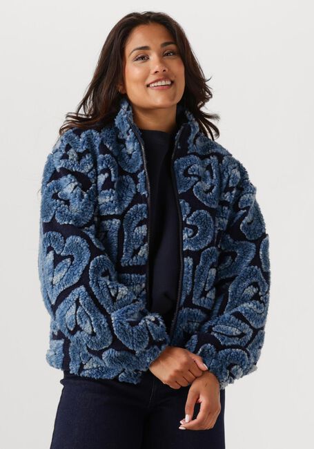 ANOTHER LABEL Veste matelassé AL SARA JACKET en bleu - large