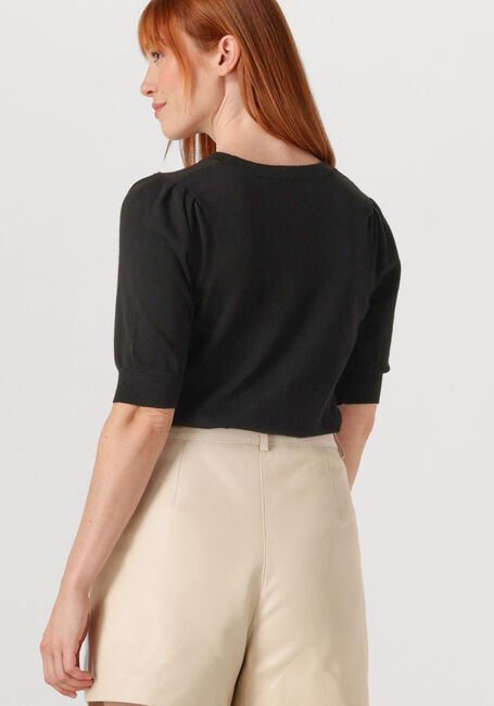 SUMMUM Pull SHORT SLEEVE SWEATER en noir - large