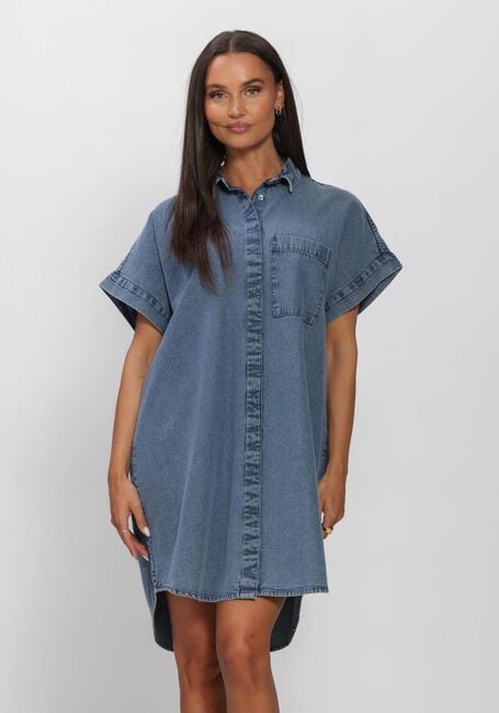 BY-BAR Mini robe HELLA DENIM DRESS en bleu - large