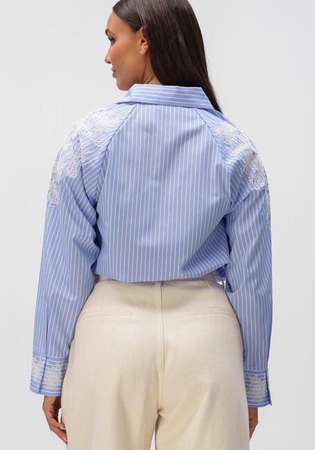 Lichtblauwe BRUUNS BAZAAR  MESQUITEBBKALOE BLOUSE - large