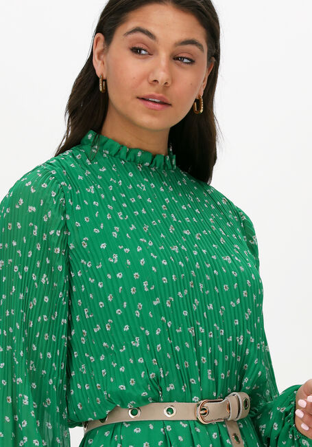 Groene ENVII Midi jurk ENROY LS TN DRESS AOP 6850 - large