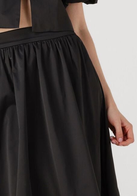 Zwarte ROUGE EDIT Maxirok ROUDETTA HW ANKLE SKIRT - large