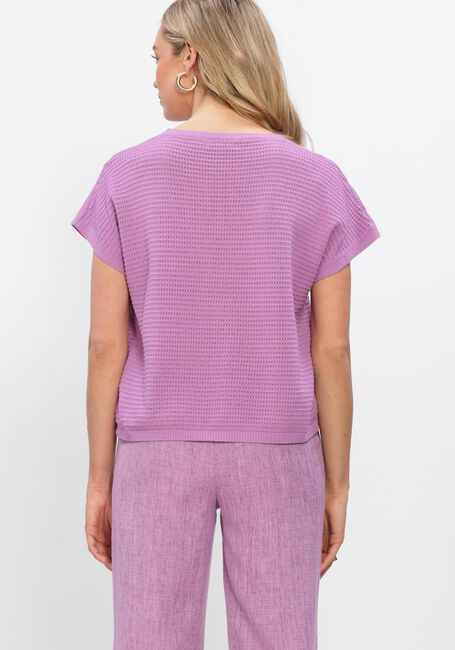 YDENCE Haut KNITTED TOP ELIN Lilas - large