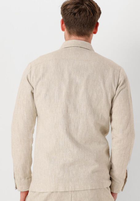 PROFUOMO OVERSHIRT COTTON LINEN Surchemises Sable - large