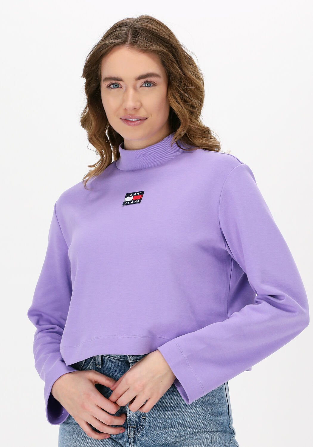 Pull tommy violet store