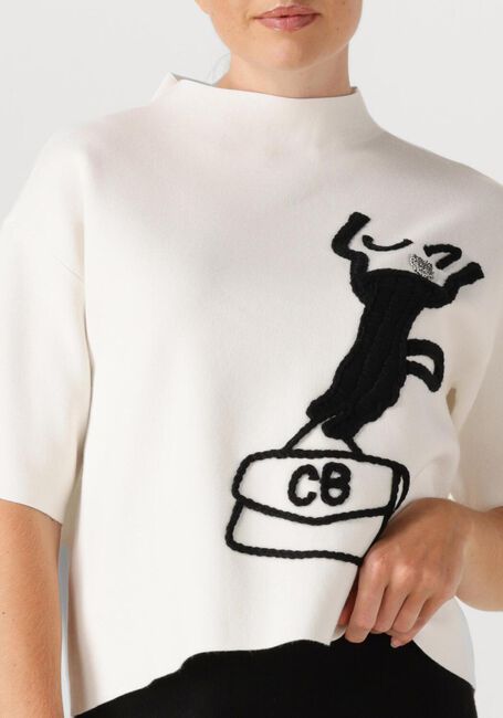 Witte CAROLINE BISS Trui 4244 - large