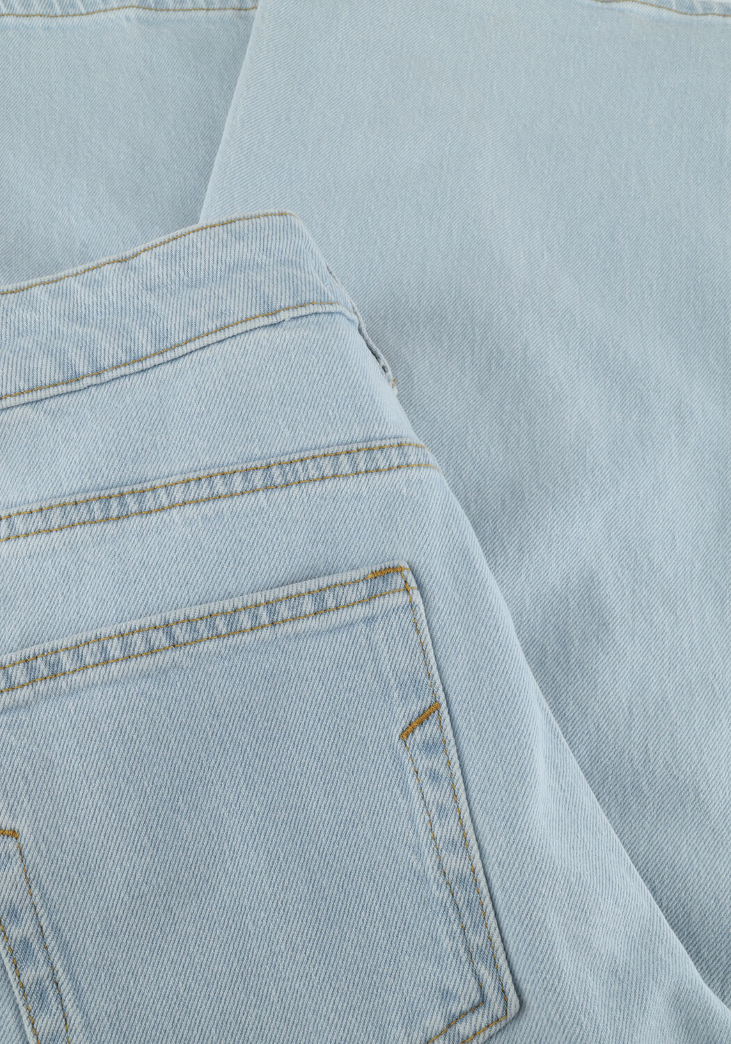 Lichtblauwe SELECTED WOMEN Wide jeans SLFWIDE BEA-KORI HW JEANS - large