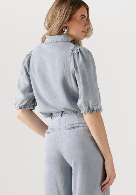 FREEBIRD BRITTE SS Blouses Bleu clair - large