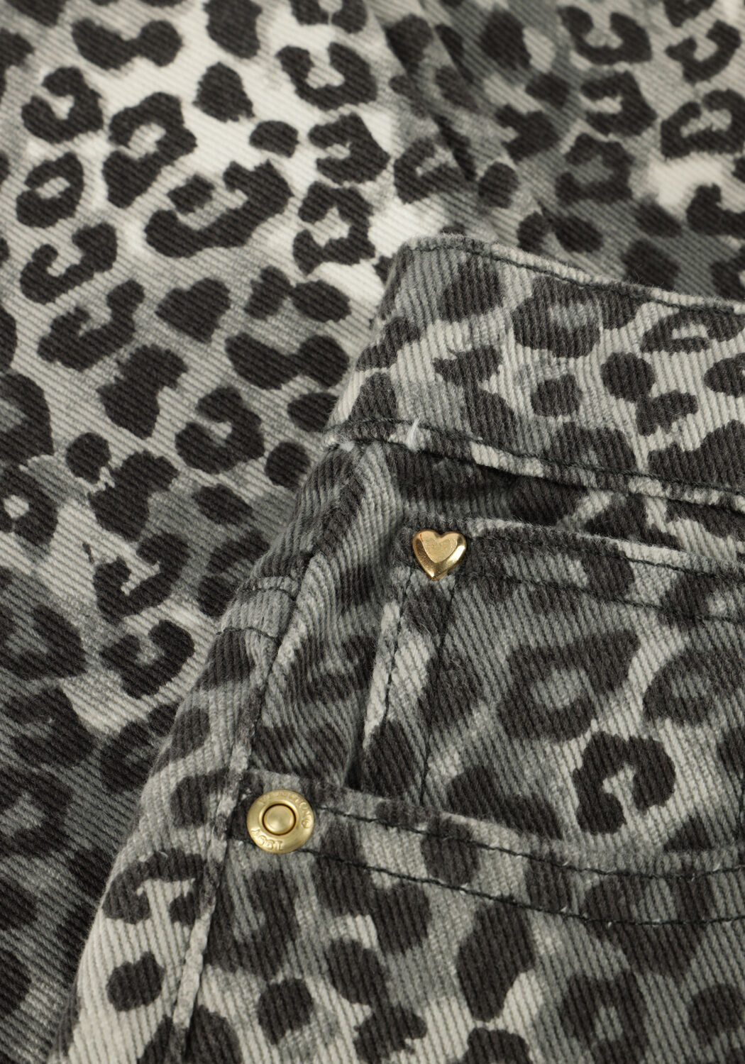 VINGINO Pantalon large CASSIE LEOPARD en gris - large