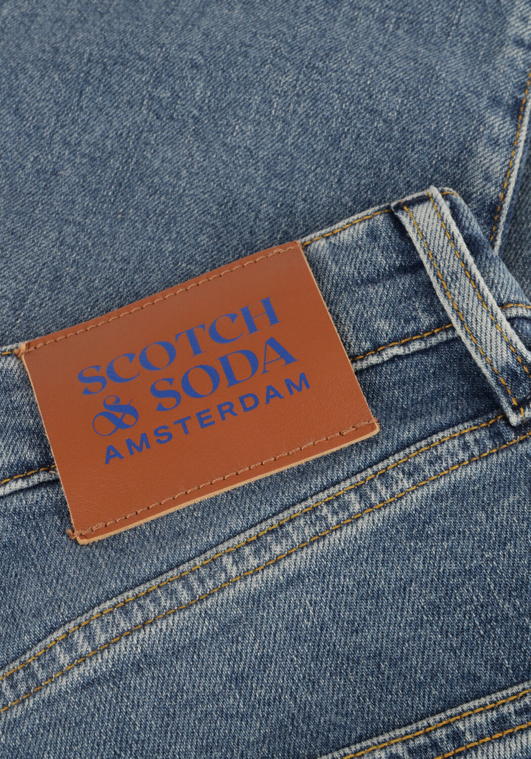 SCOTCH & SODA Straight leg jeans CORE THE ZEE STRAIGHT FIT JEANS en bleu - large