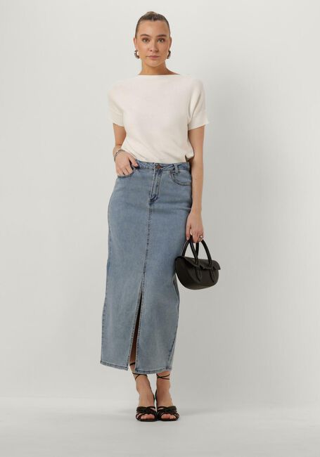 MY ESSENTIAL WARDROBE Jupe midi LARAMW 115 SKIRT Bleu clair - large