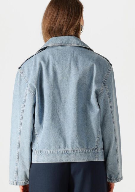 Lichtblauwe MODSTRÖM Spijkerjas IBENMD JACKET - large