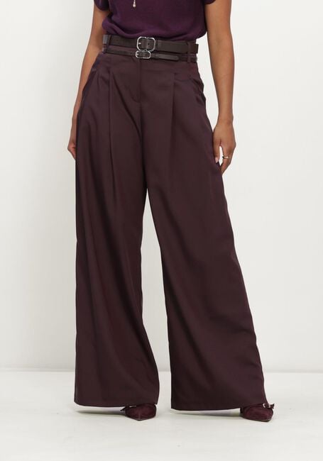 Paarse CAROLINE BISS Pantalon 4551 - large