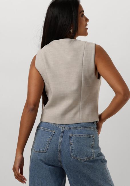 SELECTED FEMME Gilet SLFRITA VEST Crème - large
