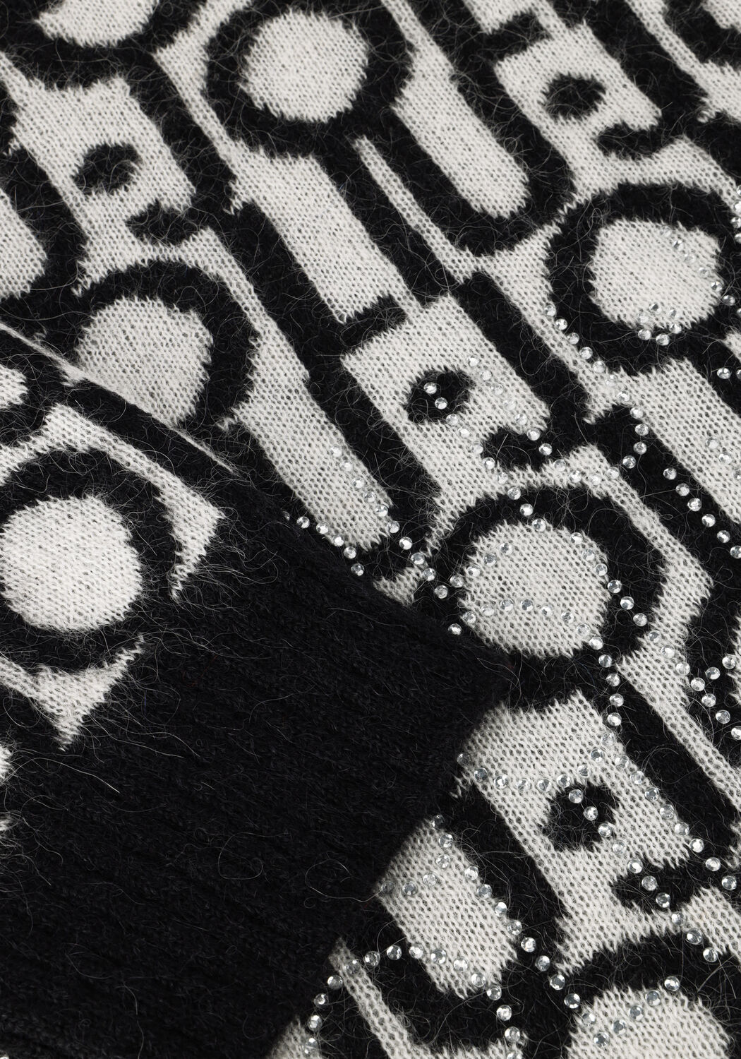 Zwarte LIU JO Trui MAGLIA CHIUSA M/L - large