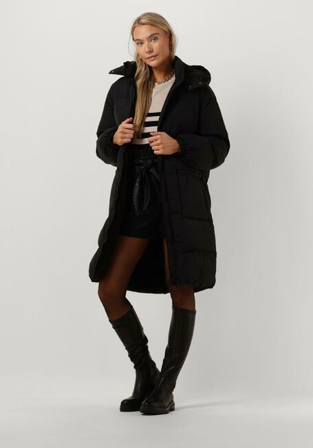 PENN & INK Veste matelassé W23C168 en noir - large