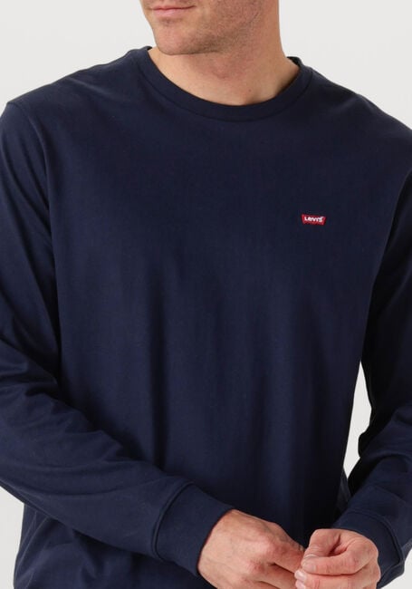 LEVI'S T-shirt LS ORIGINAL HM TEE Bleu foncé - large