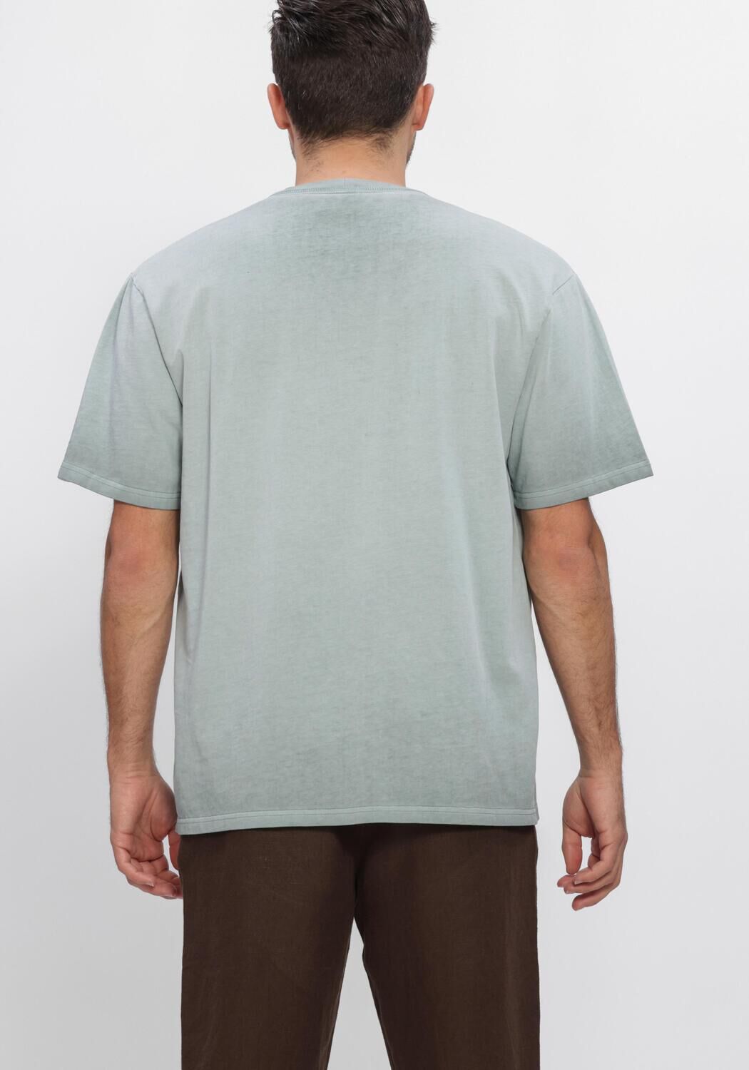 ANERKJENDT T-shirt AKVILLADS WASHED TEE Bleu clair - large