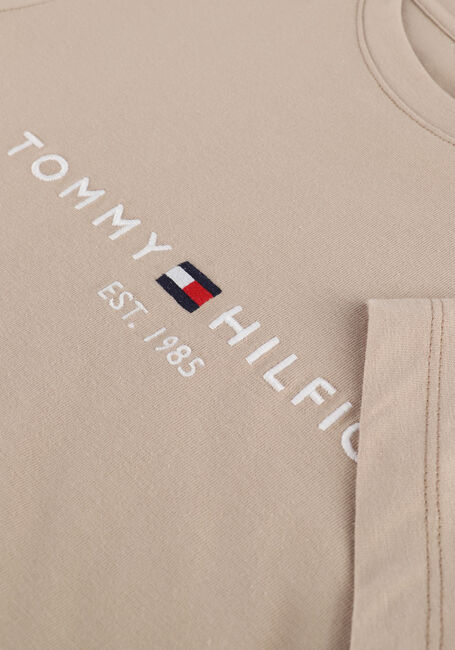 TOMMY HILFIGER T-shirt REGULAR HILFIGER C-NK TEE SS en beige - large