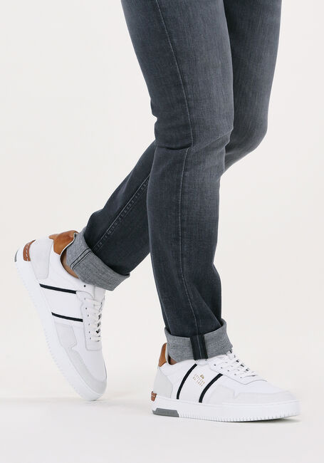 CYCLEUR DE LUXE Baskets basses VELODROME en blanc - large