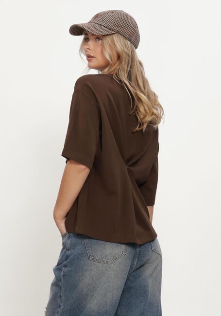 ELEH T-shirt EFW260242 en marron - large