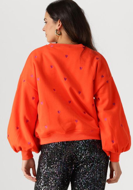 YDENCE Pull SWEATER HEARTS Corail - large