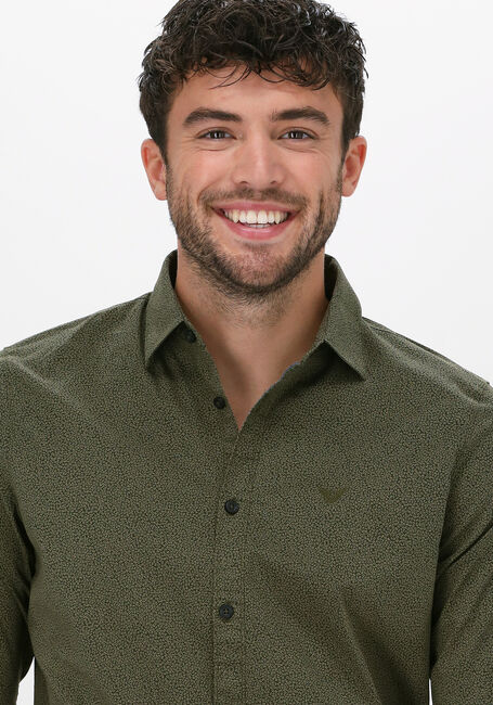 PME LEGEND Chemise d&eacute;contract&eacute; LONG SLEEVE SHIRT POPLIN STRET en vert - large