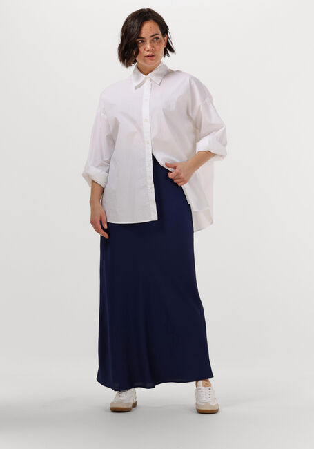 BRUUNS BAZAAR Jupe maxi JOANELLE SKIRT Bleu foncé - large