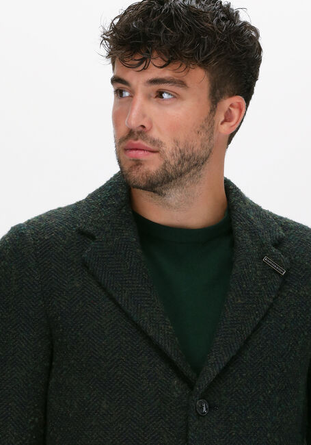 Groene SCOTCH & SODA Mantel 163276 - SINGLE BREASTED WOOL- - large