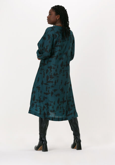 Groene JUST FEMALE Midi jurk FALLOW DRESS - large