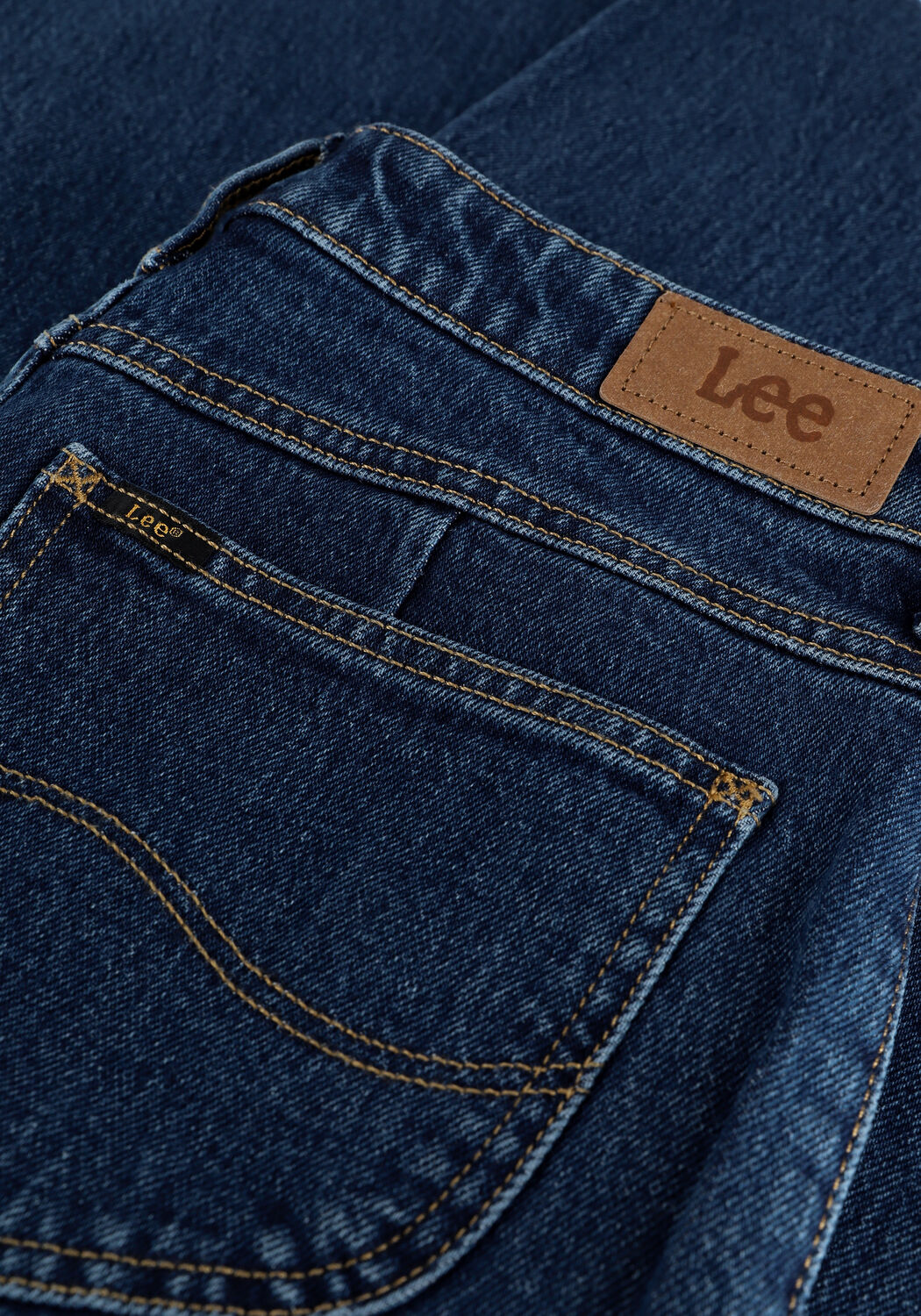 Blauwe LEE Wide jeans STELLA A LINE YOKE - large