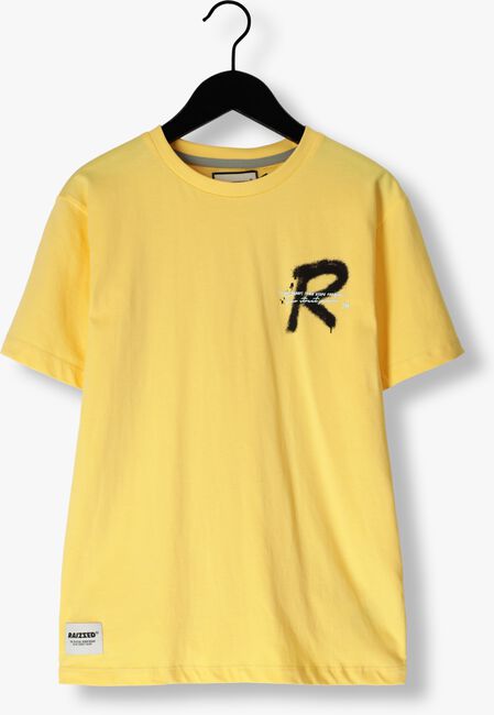 Gele RAIZZED T-shirt HALSTON - large